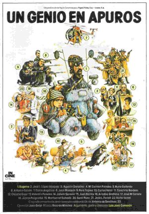 Un genio en apuros's poster