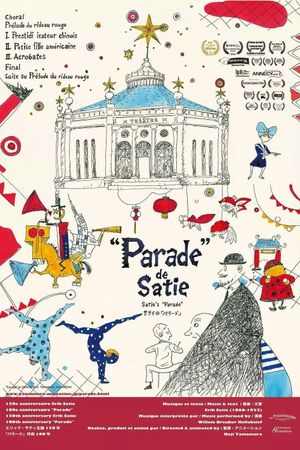 Satie's "Parade"'s poster