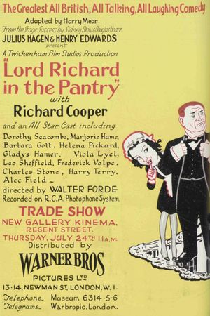Lord Richard in the Pantry's poster