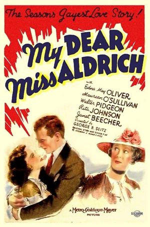 My Dear Miss Aldrich's poster