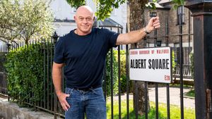 EastEnders: 40 Years on the Square's poster