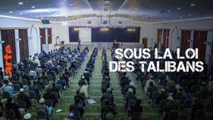 Sous la loi des talibans's poster