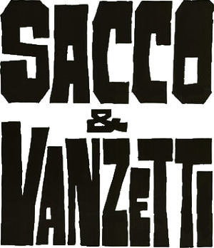 Sacco & Vanzetti's poster