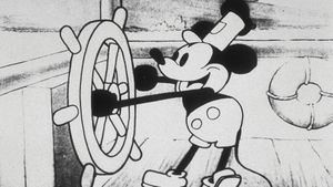 Steamboat Willie's poster
