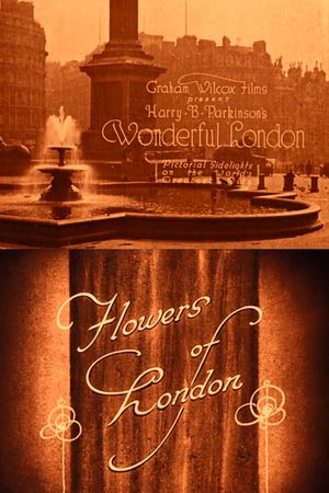 Wonderful London: Flowers of London's poster