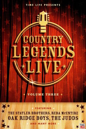 Time-Life: Country Legends Live, Vol. 3's poster