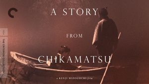 A Story from Chikamatsu's poster