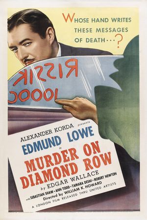 Murder on Diamond Row's poster