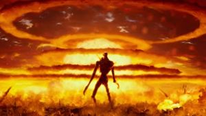 Giant God Warrior Appears in Tokyo's poster