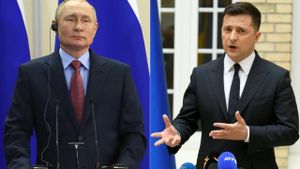 Das Duell - Selenskyj gegen Putin's poster