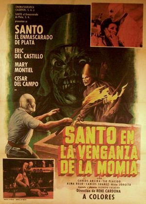Santo in the Vengeance of the Mummy's poster