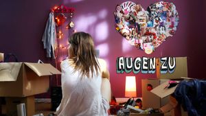 Augen zu's poster