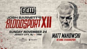 Josh Barnett's Bloodsport XII's poster