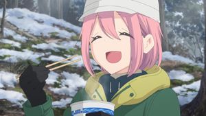 Laid-Back Camp Movie's poster
