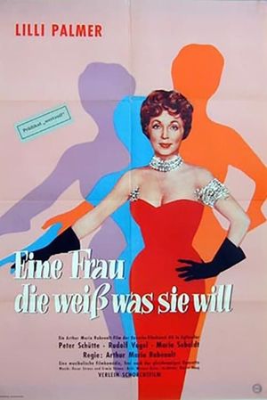 Eine Frau, die weiss, was sie will's poster image