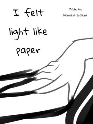 I felt light like paper's poster