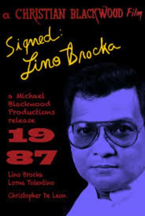 Signed: Lino Brocka's poster