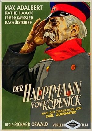 The Captain from Köpenick's poster