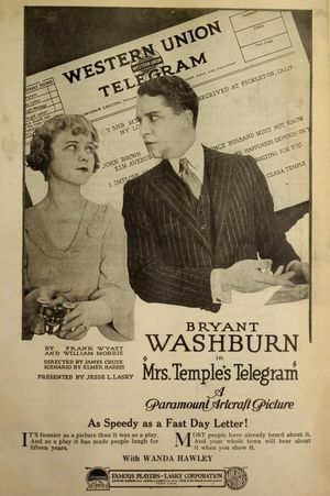 Mrs. Temple's Telegram's poster