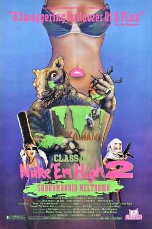 Class of Nuke 'Em High Part II: Subhumanoid Meltdown's poster