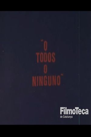 O todos o ninguno's poster
