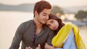 Dhadak's poster