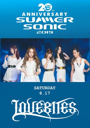 Lovebites - Live At Summer Sonic 2019's poster