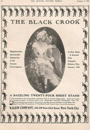 The Black Crook's poster