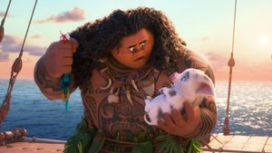 Moana 2's poster