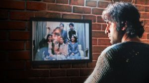 Sanju's poster