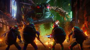 Teenage Mutant Ninja Turtles: Mutant Mayhem's poster