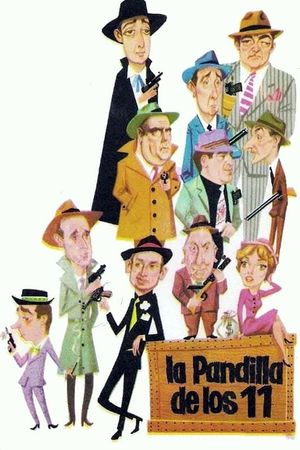 La pandilla de los once's poster