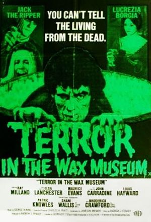 Terror in the Wax Museum's poster