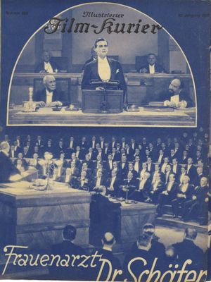 Frauenarzt Dr. Schäfer's poster