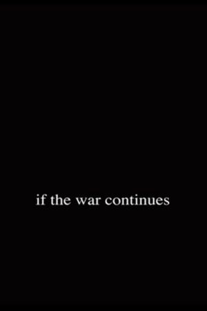 If the War Continues's poster