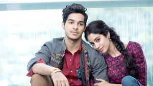 Dhadak's poster