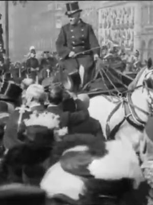 Lord Roberts' Visit to Manchester's poster