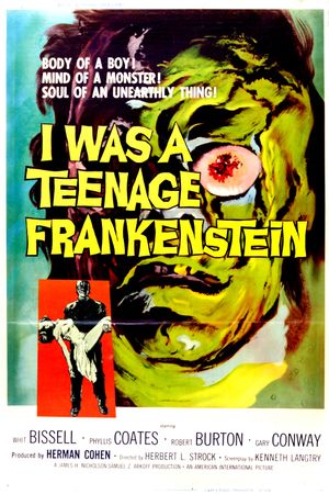 I Was a Teenage Frankenstein's poster