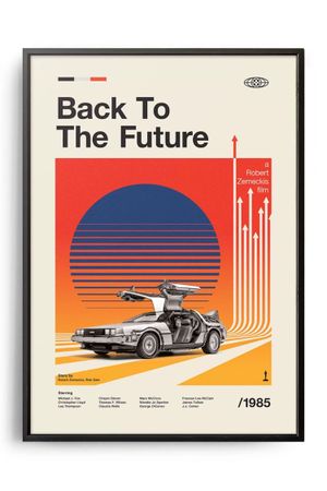 Back to the Future's poster