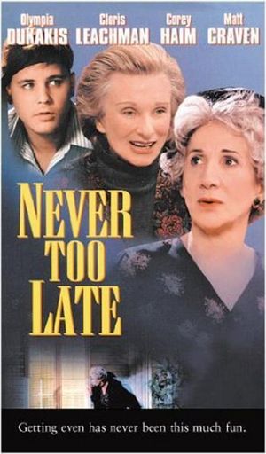 Never Too Late's poster