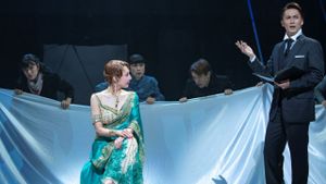 Musical 『Mata Hari』's poster