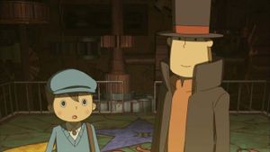 Professor Layton and the Eternal Diva's poster