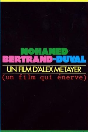 Mohamed Bertrand-Duval's poster