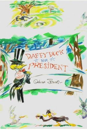 Daffy Duck for President's poster