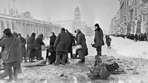 Leningrad. Stimmen einer belagerten Stadt's poster