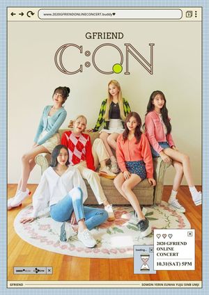 2020 GFriend Online Concert GFriend C:ON's poster