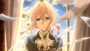 Violet Evergarden: The Movie's poster