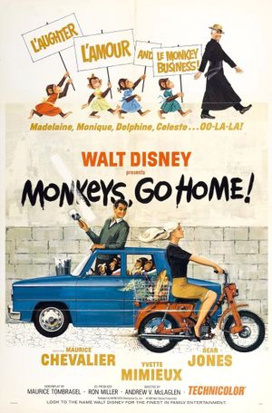 Monkeys, Go Home!'s poster