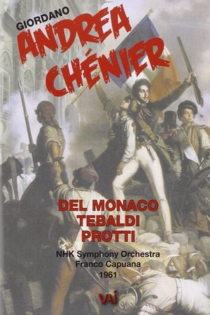 Del Monaco: Andrea Chenier's poster