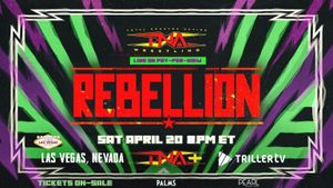 TNA Rebellion 2024's poster